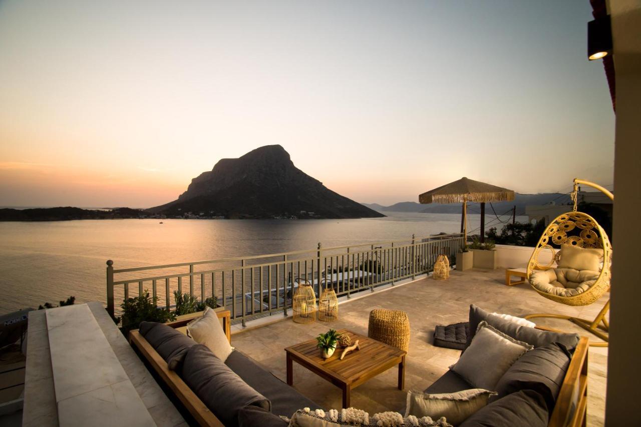 Horizon Hotel Kalymnos Myrties المظهر الخارجي الصورة